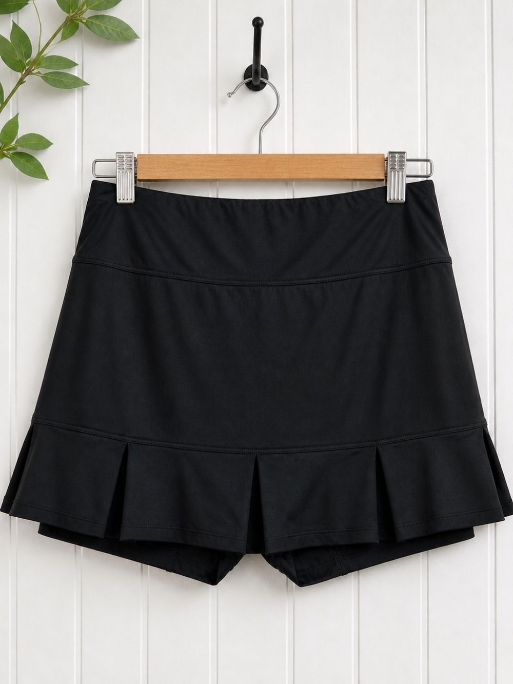 TAIL Black Athletic Tennis Golf Skort Skirt Shorts Size Large L